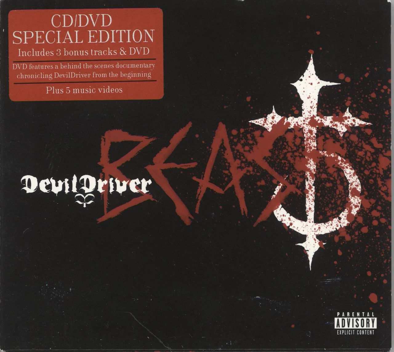 DevilDriver Beast UK 2-disc CD/DVD set RR7753-5