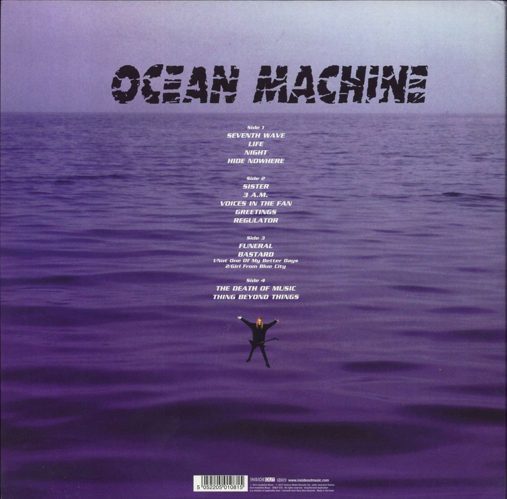 Devin Townsend Ocean Machine: Biomech - 180 Gram Vinyl UK 2-LP vinyl record set (Double LP Album) 5052205010815