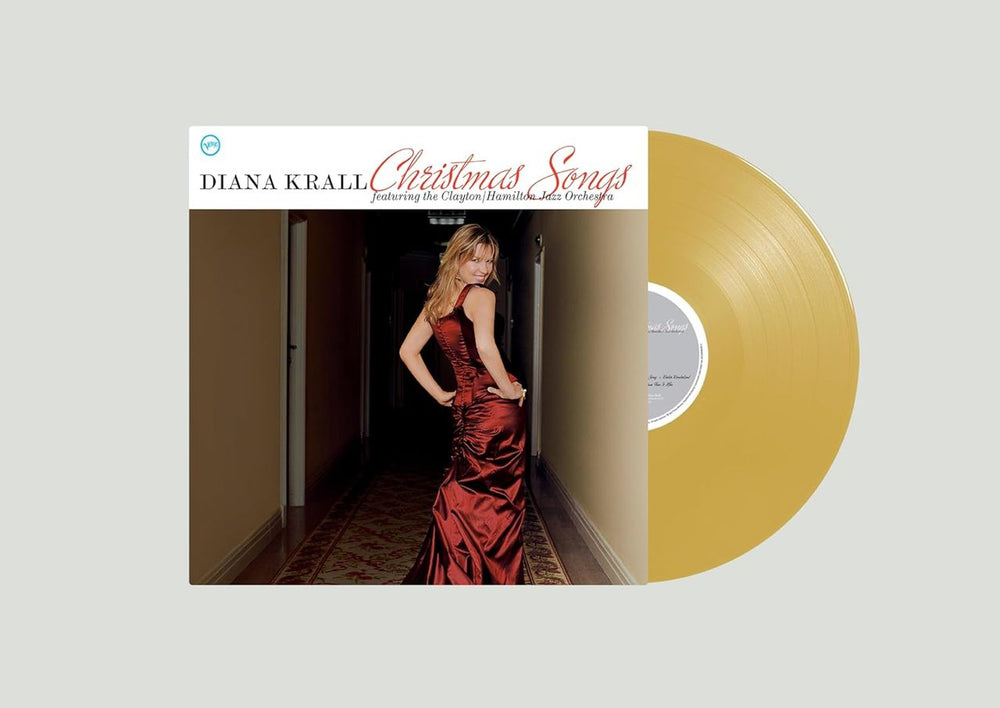 Diana Krall Christmas Songs - Gold Vinyl - Sealed UK vinyl LP album (LP record) DKRLPCH823915