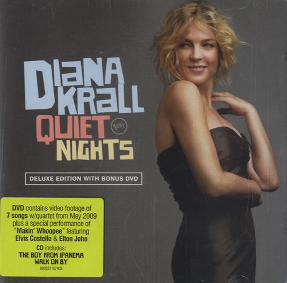 Diana Krall Quiet Nights German 2-disc CD/DVD set 0602527157405