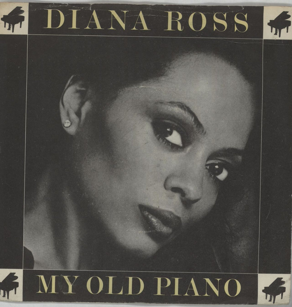 Diana Ross My Old Piano - P/S UK 7" vinyl single (7 inch record / 45) TMG1202