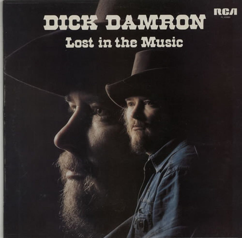 Dick Damron Lost In The Music UK vinyl LP album (LP record) PL42490