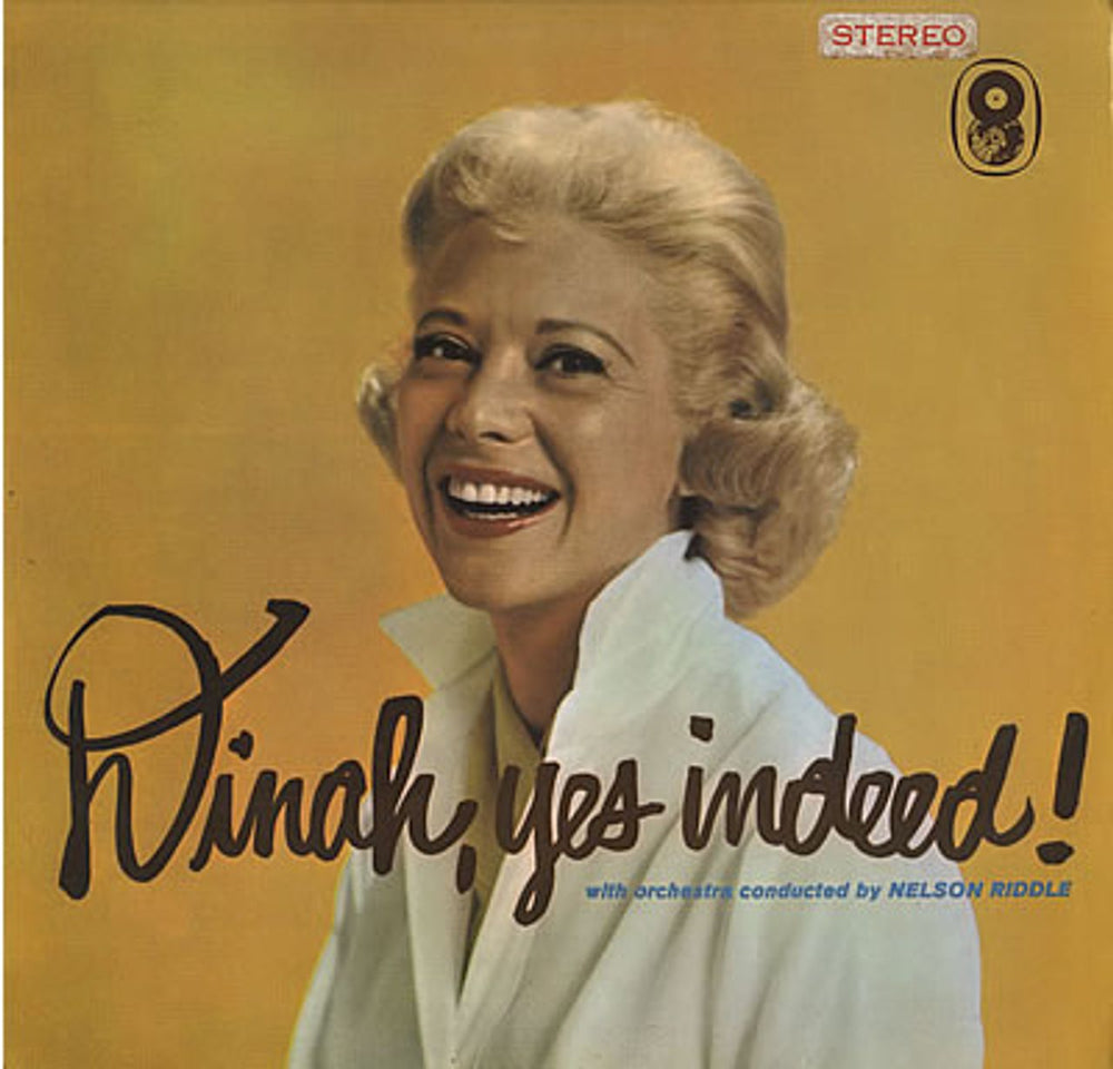 Dinah Shore Dinah, Yes Indeed! UK vinyl LP album (LP record) ST408