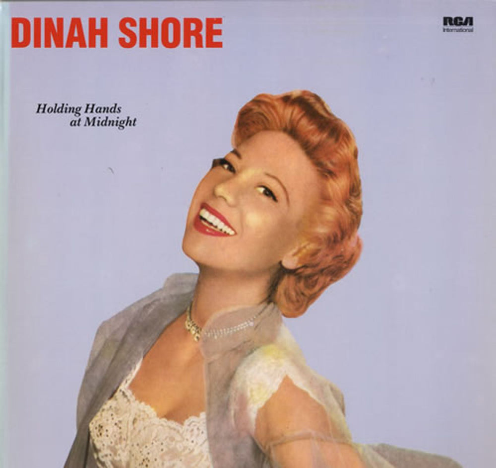 Dinah Shore Holding Hands At Midnight German vinyl LP album (LP record) NL89467