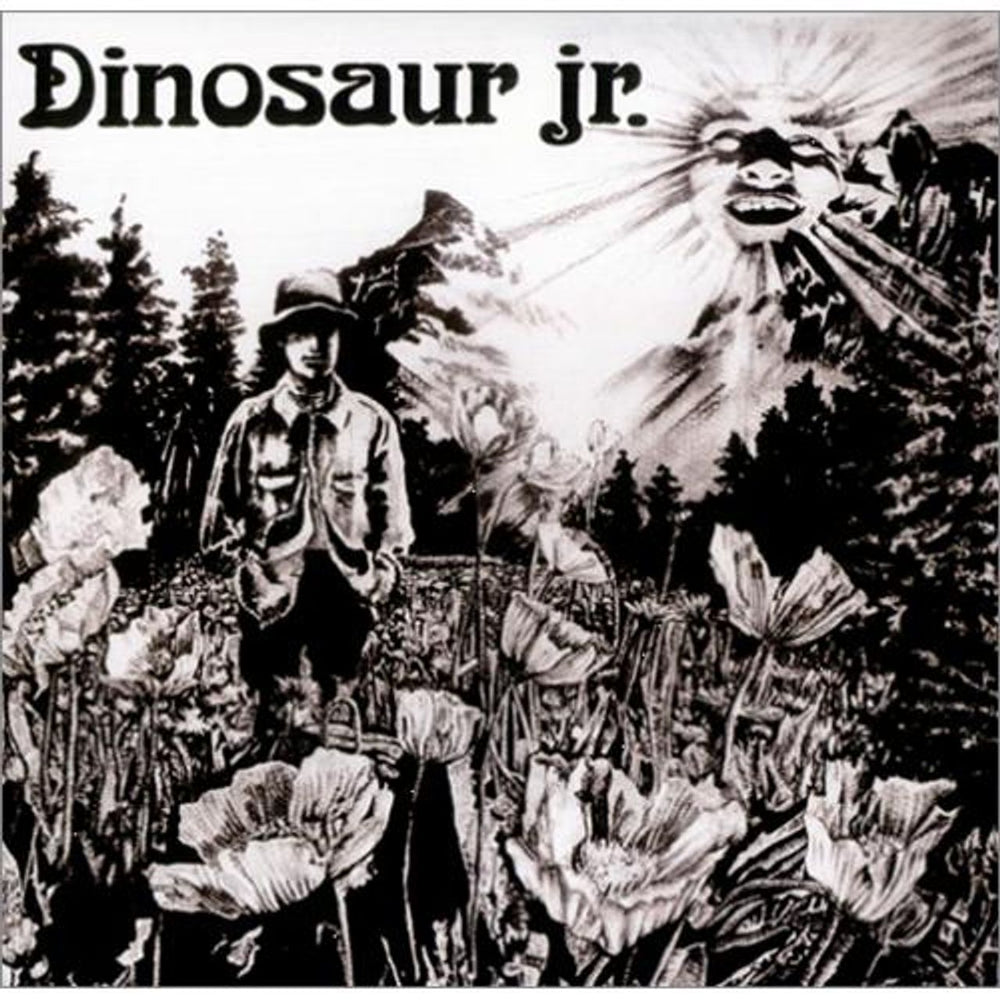 Dinosaur Jr Dinosaur - Blue Splatter Vinyl US vinyl LP album (LP record) BG04