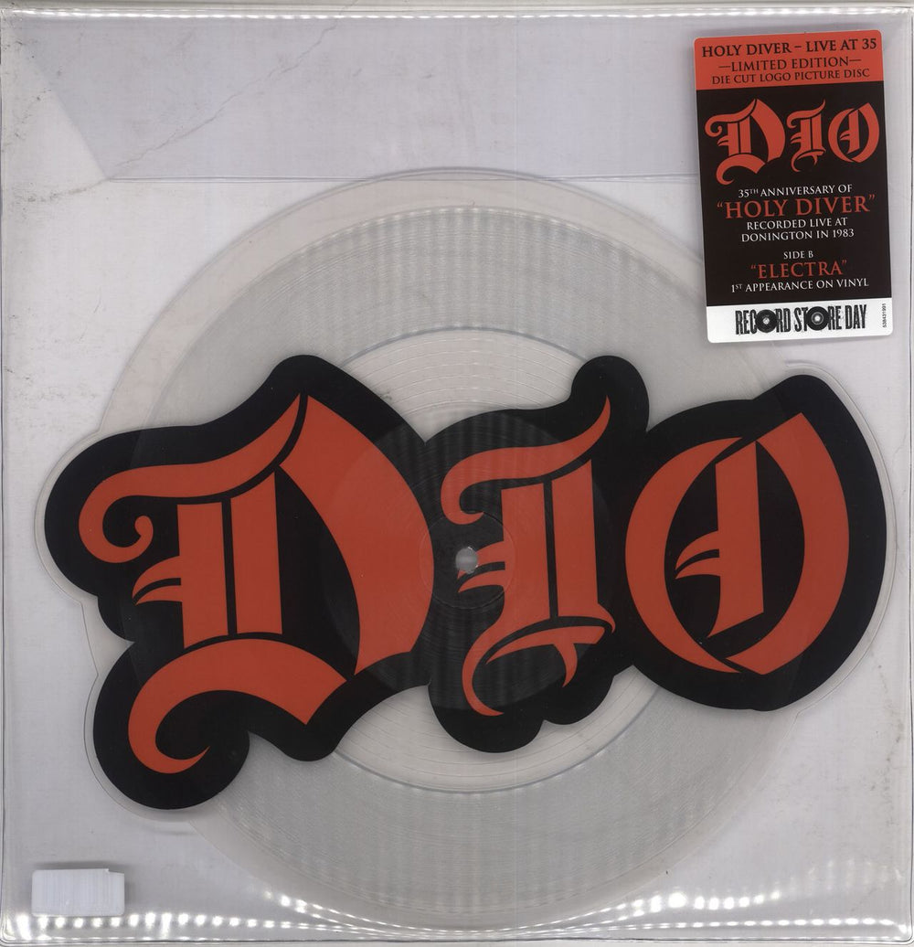 Dio Holy Diver - RSD BF18 UK shaped picture disc (picture disc vinyl record) 538431991