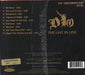 Dio The Last In Line US CD album (CDLP) 780014214623