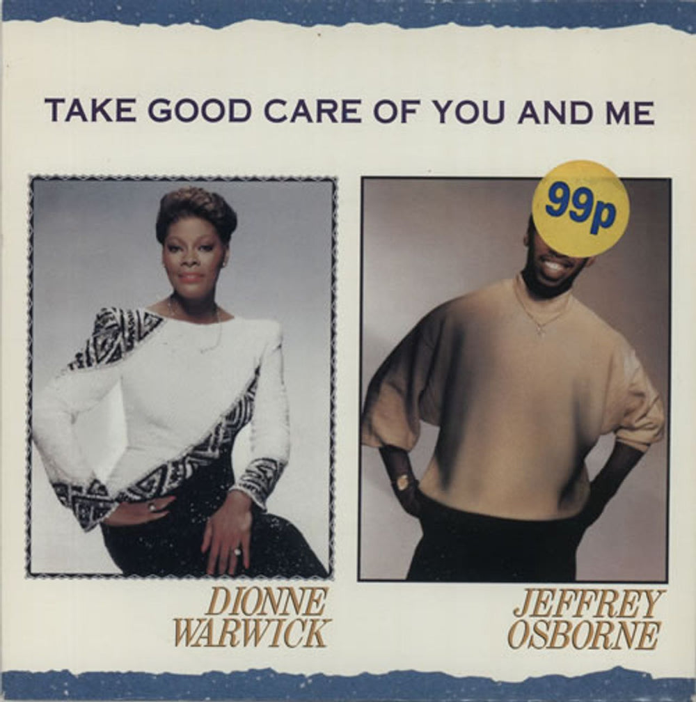 Dionne Warwick Take Good Care Of You And Me UK 7" vinyl single (7 inch record / 45) 112894