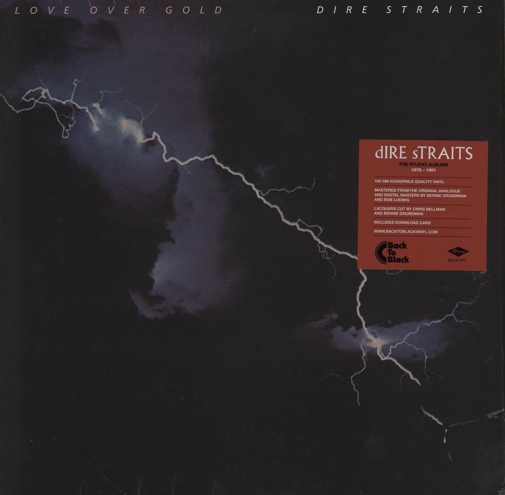 Dire Straits Love Over Gold - 180gm - Opened Shrink UK vinyl LP album (LP record) 3752906