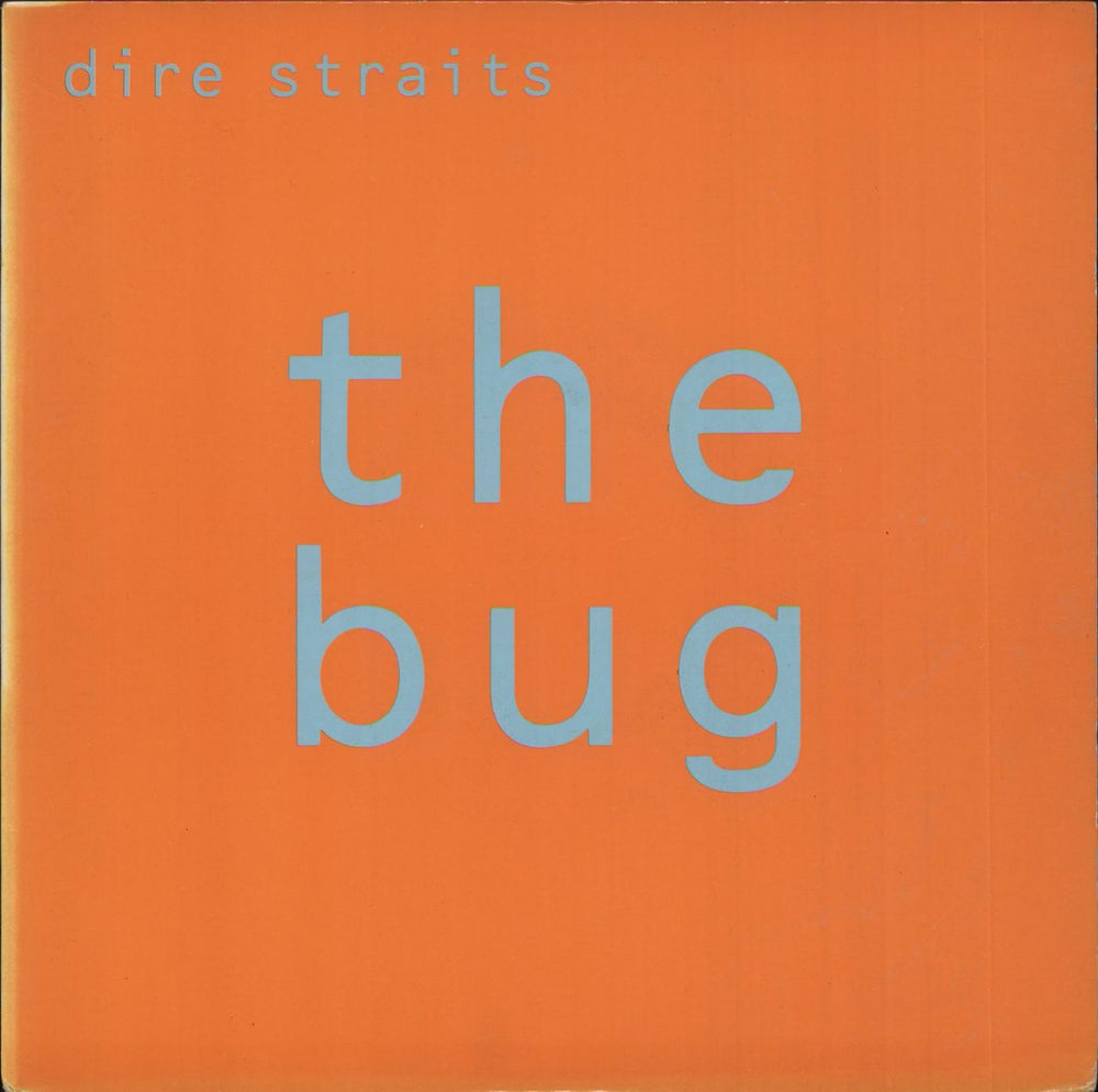 Dire Straits The Bug UK 7" vinyl single (7 inch record / 45) DSTR19