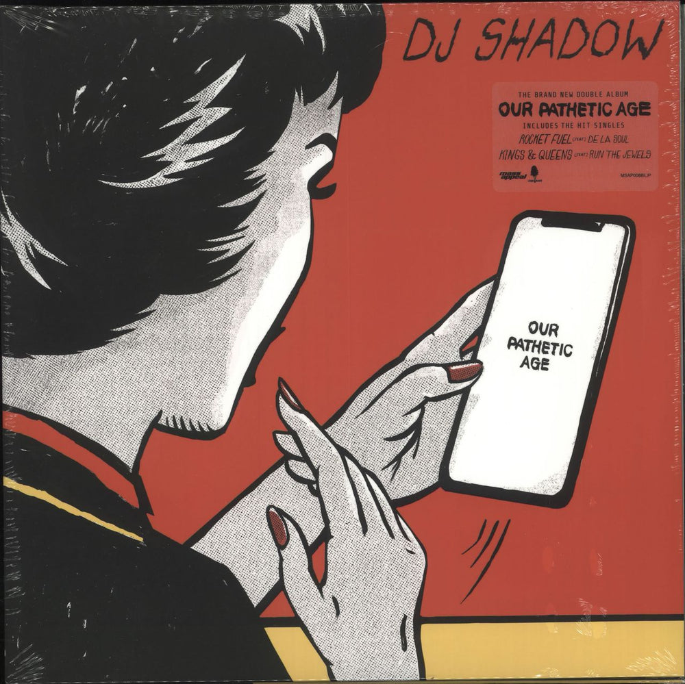 DJ Shadow Our Pathetic Age - Sealed US 2-LP vinyl record set (Double LP Album) MSAP0088LP