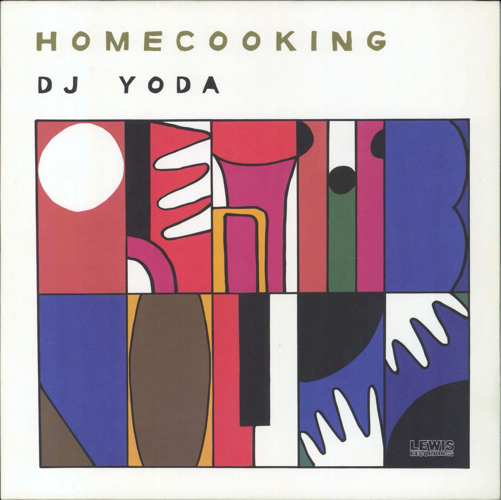 DJ Yoda Homecooking UK vinyl LP album (LP record) LEWIS092