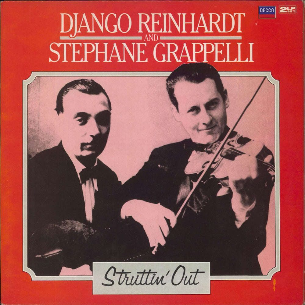 Django Reinhardt & Stéphane Grappelli Struttin' Out UK 2-LP vinyl record set (Double LP Album) DPA3098