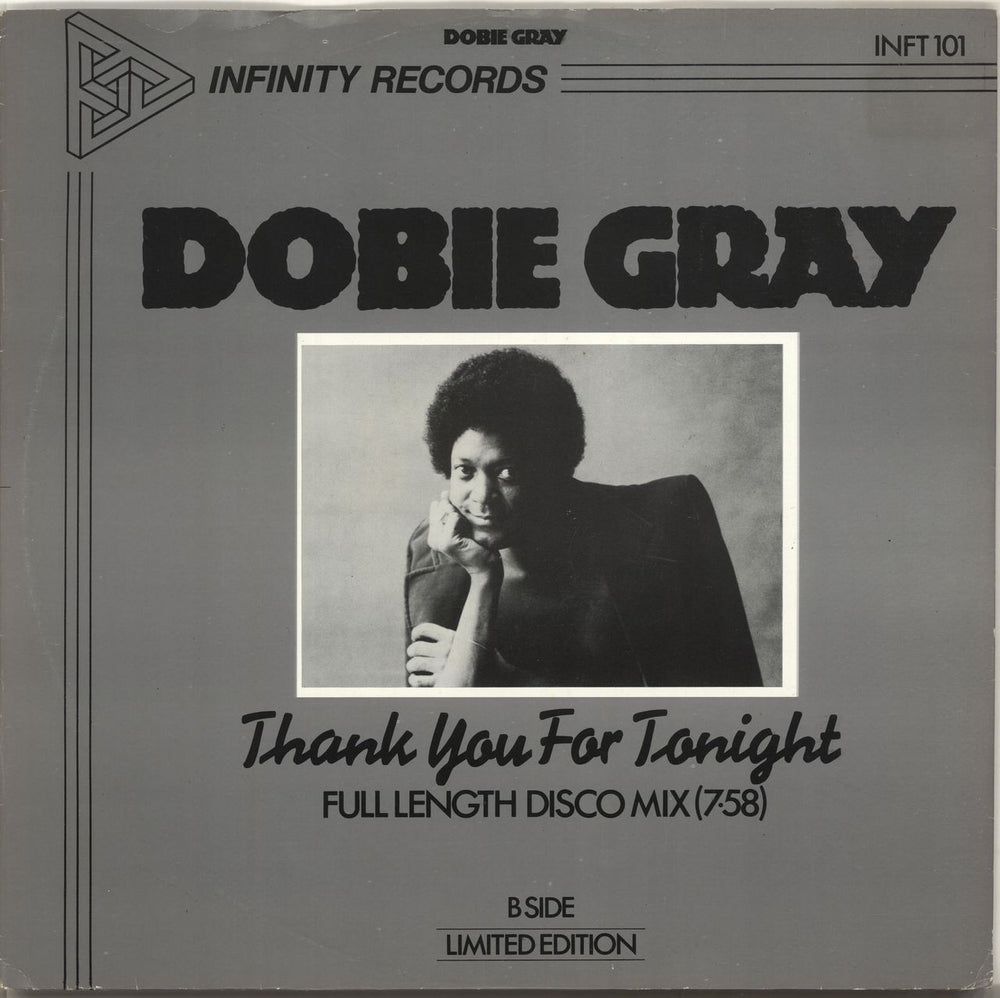 Dobie Gray You Can Do It UK 12" vinyl single (12 inch record / Maxi-single) INFT101