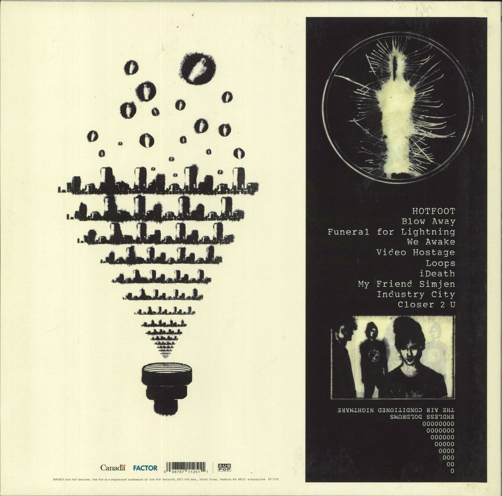 Doldrums The Air Conditioned Nightmare - Clear Vinyl US vinyl LP album (LP record) 098787112511