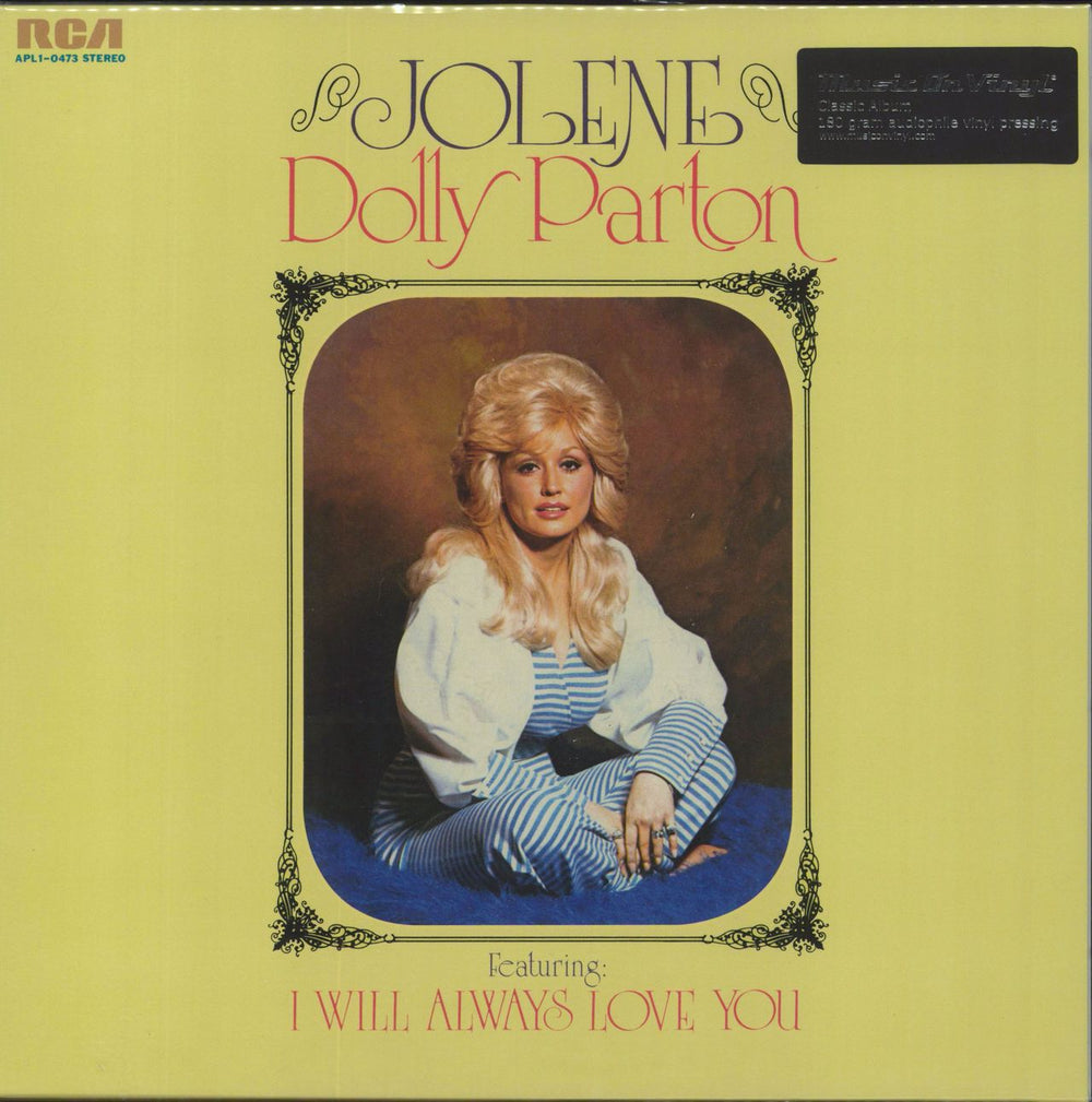 Dolly Parton Jolene - 180gram Vinyl + Resealable Bag UK vinyl LP album (LP record) MOVLP1399