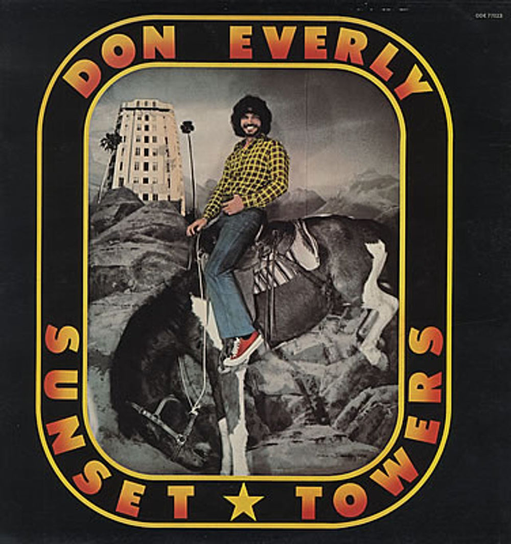 Don Everly Sunset Towers UK vinyl LP album (LP record) ODE77023