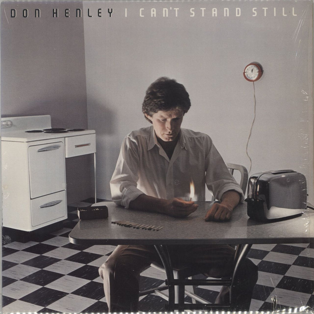 Don Henley I Can't Stand Still - shrink US vinyl LP album (LP record) E1-60048