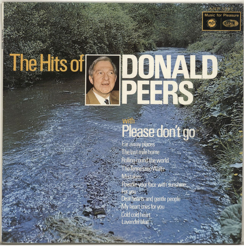 Donald Peers The Hits Of Donald Peers UK vinyl LP album (LP record) MFP1327