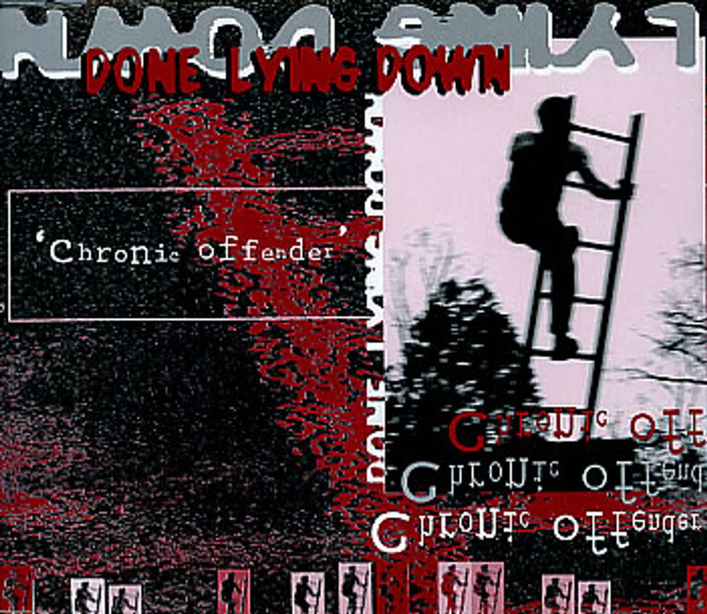 Done Lying Down Chronic Offender UK CD single (CD5 / 5") DLD001CD