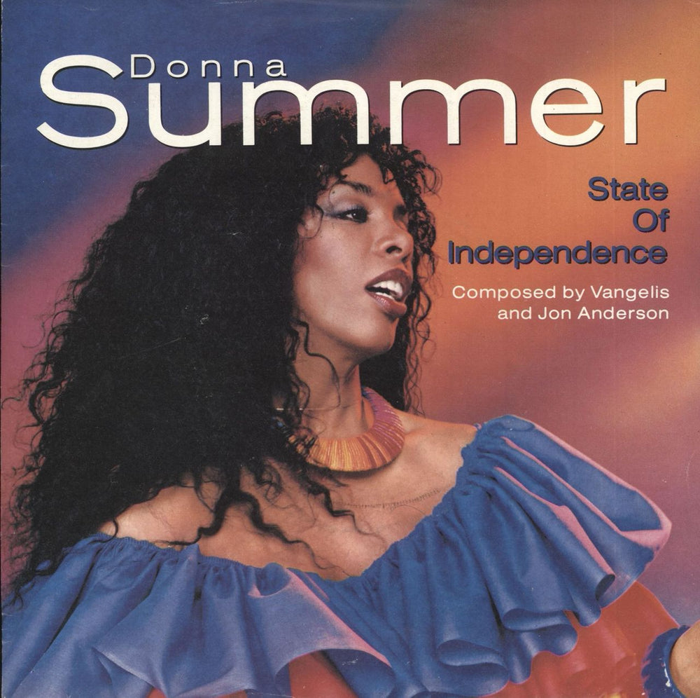 Donna Summer State Of Independence Irish 7" vinyl single (7 inch record / 45) K79344