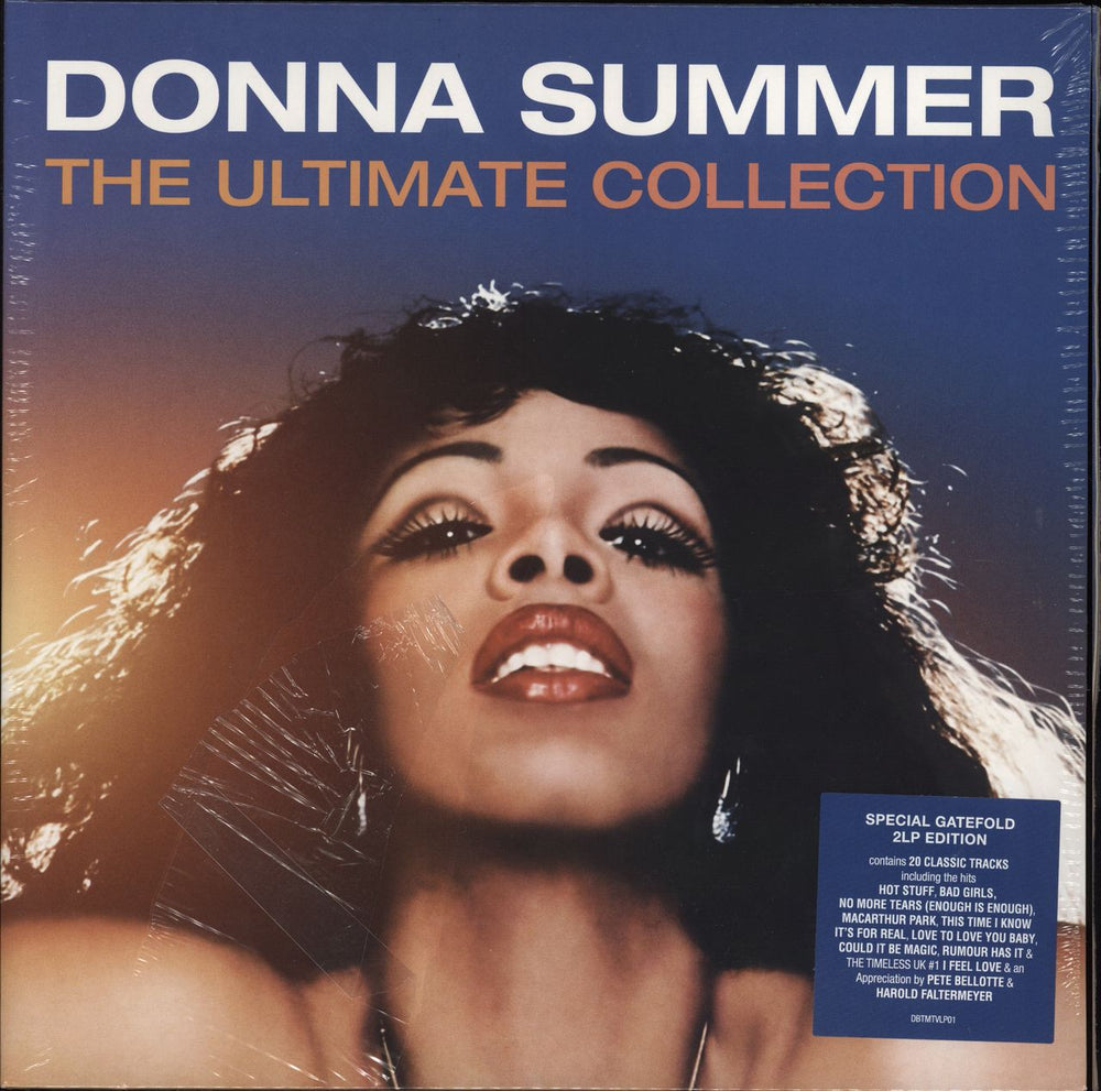 Donna Summer The Ultimate Collection UK 2-LP vinyl record set (Double LP Album) DBTMTVLP01