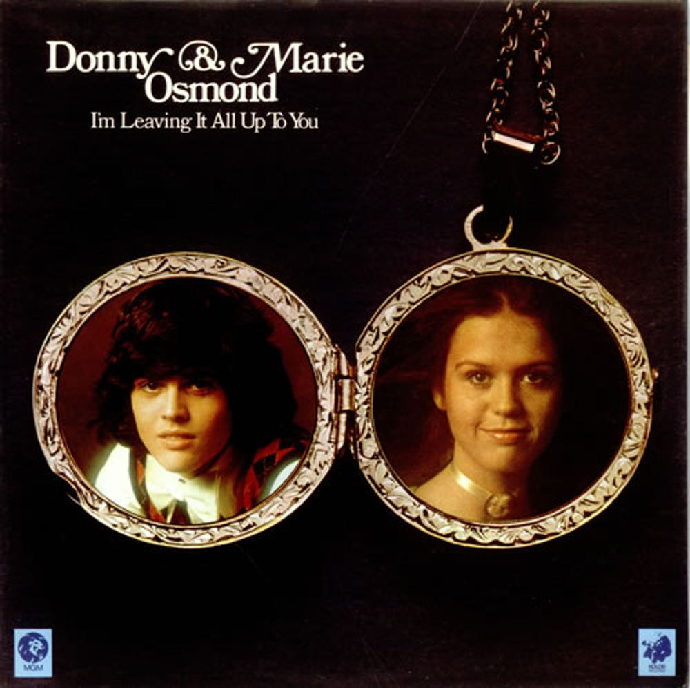 Donny & Marie Osmond I'm Leaving It All Up To You UK vinyl LP album (LP record) 2315307