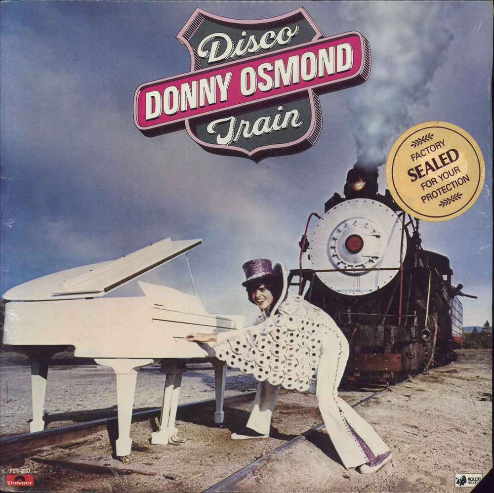 Donny Osmond Disco Train US vinyl LP album (LP record) PD16067