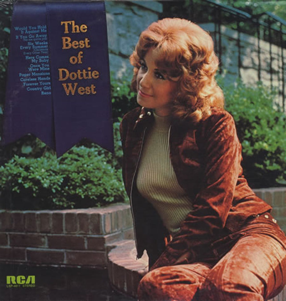 Dottie West The Best Of Dottie West US vinyl LP album (LP record) LSP-4811