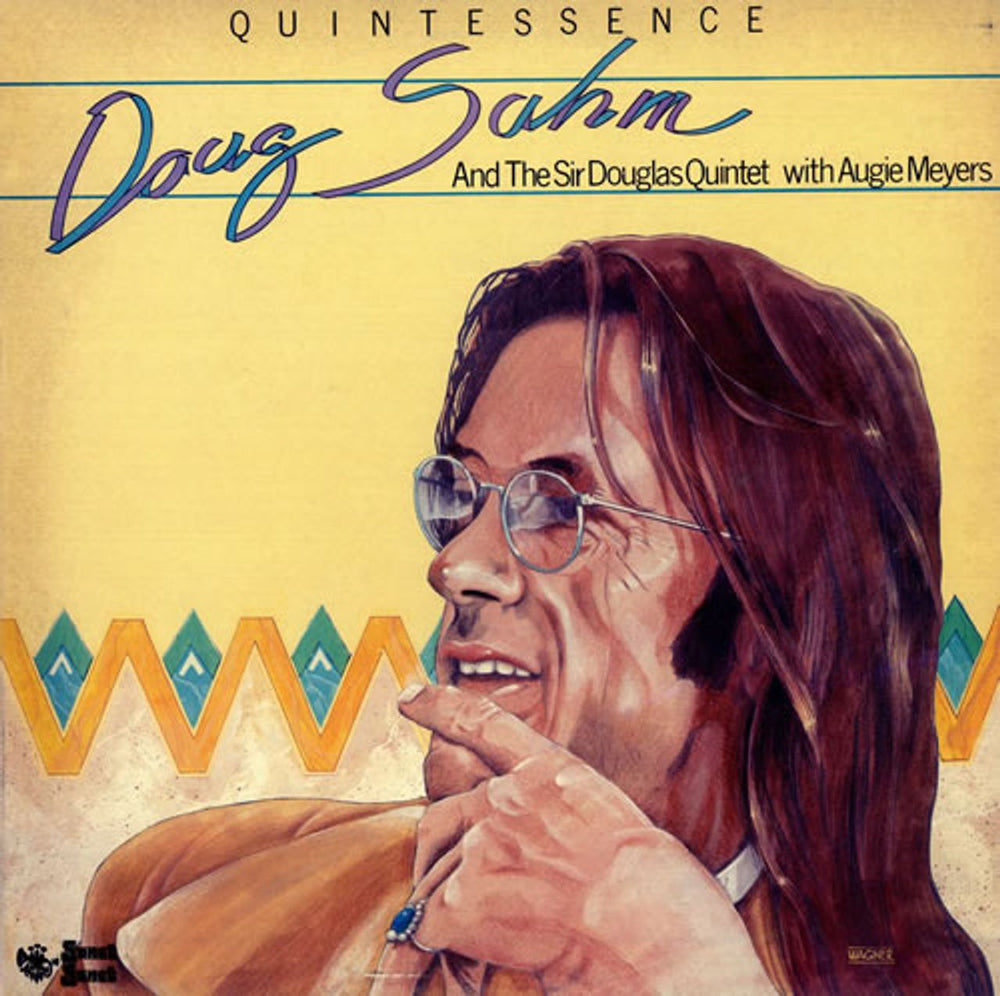 Doug Sahm Quintessence UK vinyl LP album (LP record) SNTF881