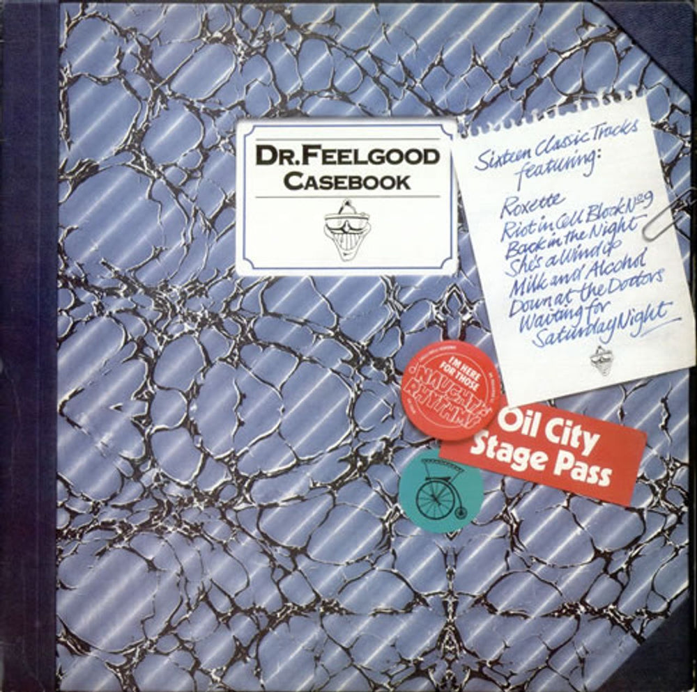 Dr Feelgood Casebook UK vinyl LP album (LP record) LBG30341