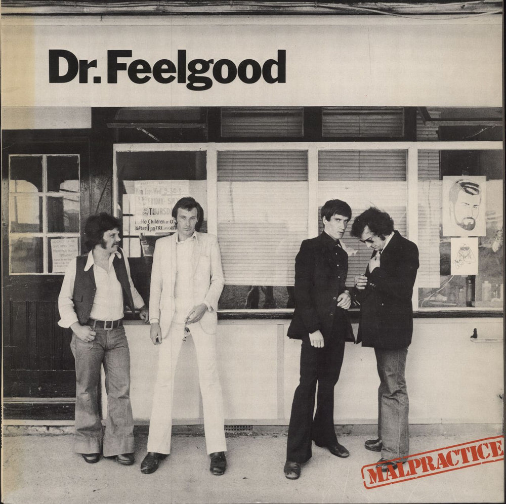 Dr Feelgood Malpractice - 1st - EX UK vinyl LP album (LP record) UAS29880