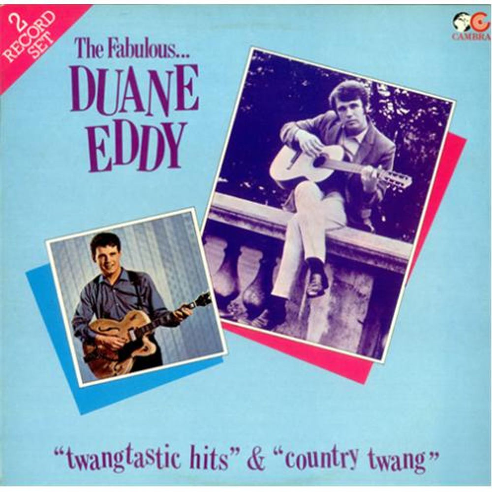 Duane Eddy The Fabulous Duane Eddy UK 2-LP vinyl record set (Double LP Album) CR065