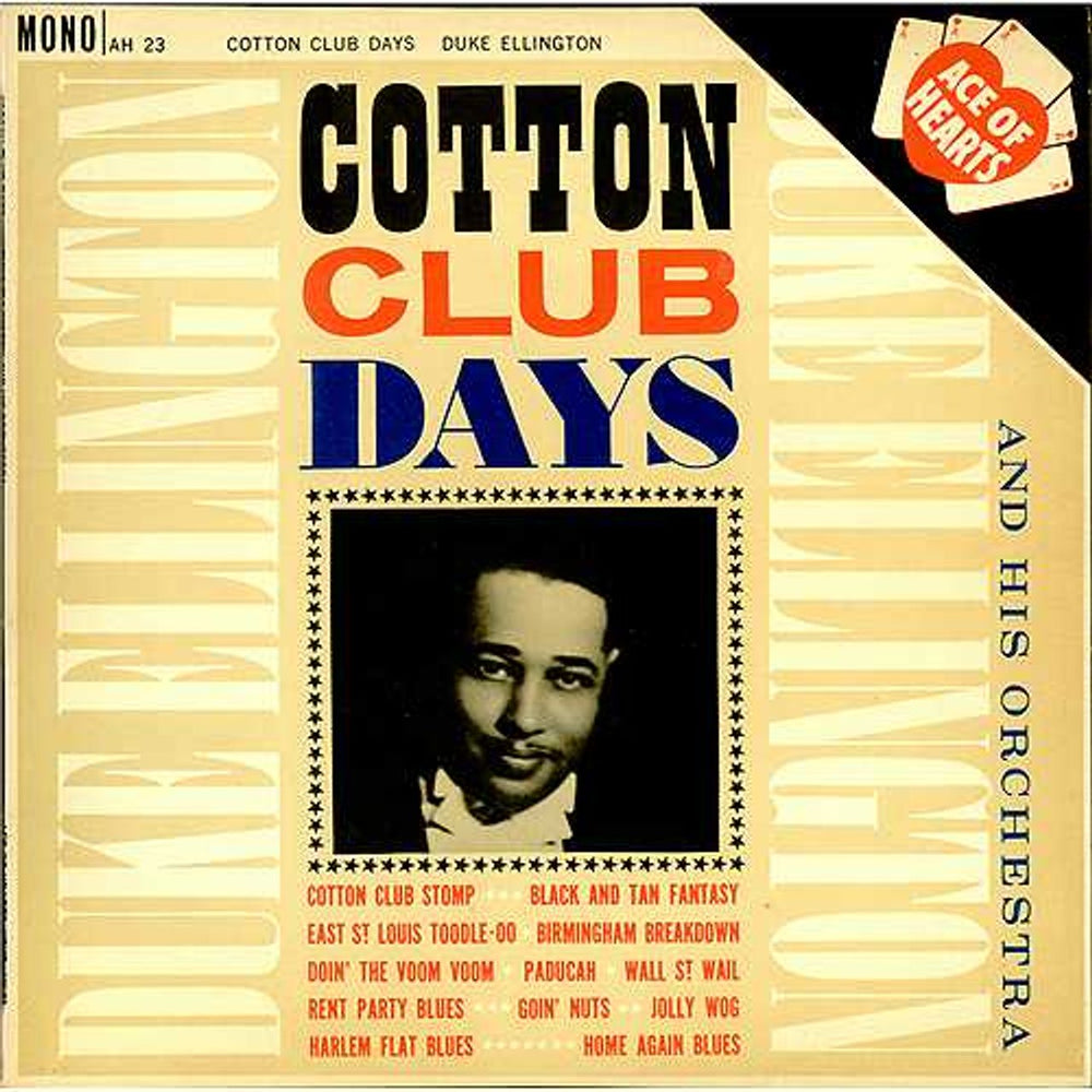 Duke Ellington Cotton Club Days - 1st UK vinyl LP album (LP record) AH23