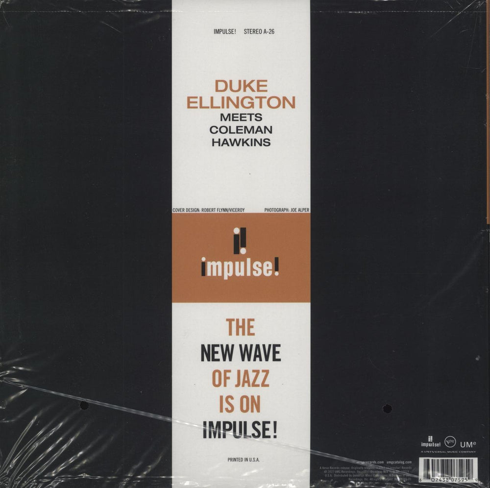 Duke Ellington Duke Ellington Meets Coleman Hawkins - Acoustic Sounds Series - Sealed US vinyl LP album (LP record) 602438075959