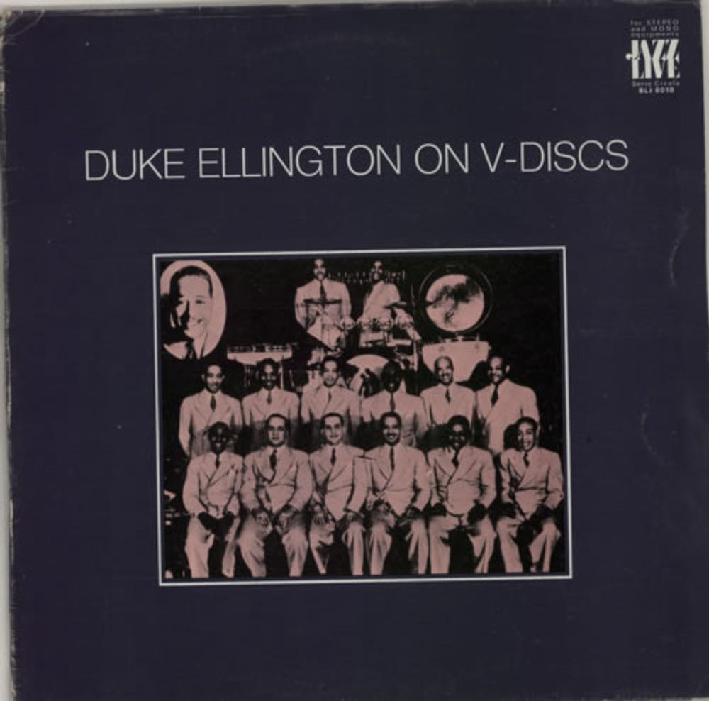 Duke Ellington Duke Ellington On V-Discs Italian vinyl LP album (LP record) BLJ8018