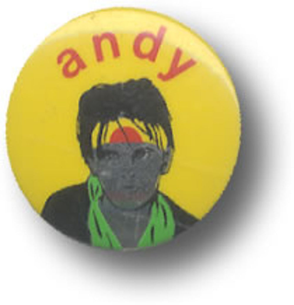 Duran Duran Andy Taylor UK badge BADGE