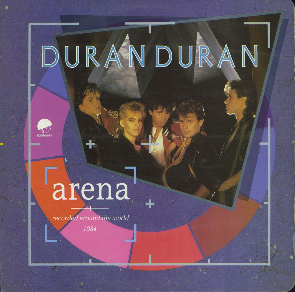 Duran Duran Arena Colombian vinyl LP album (LP record) 11994
