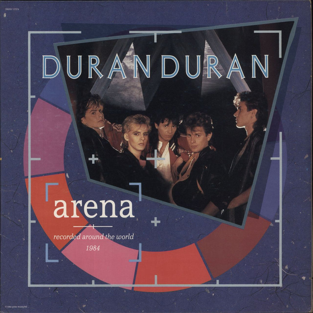 Duran Duran Arena US vinyl LP album (LP record) SWAV-12374