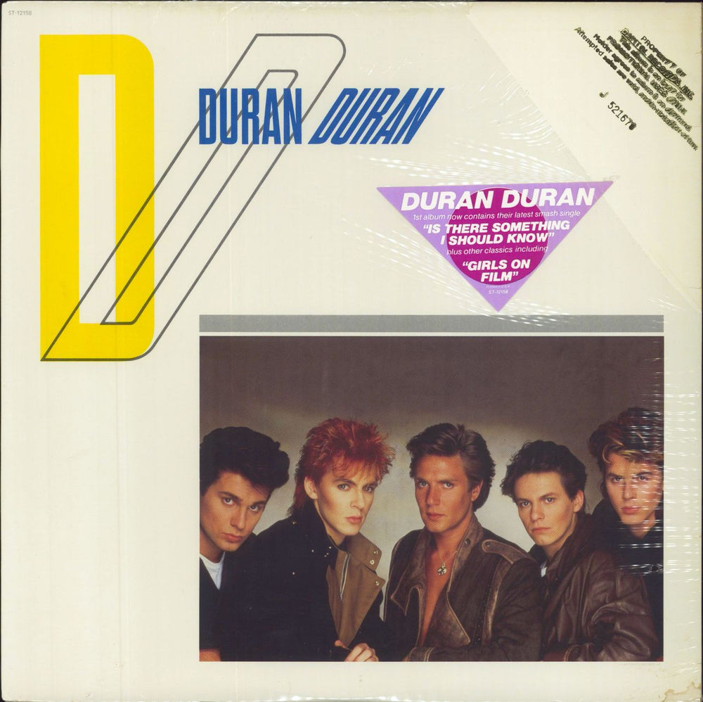 Duran Duran Duran Duran - 2nd - Sealed US vinyl LP album (LP record) ST-12158