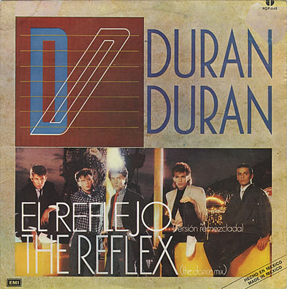 Duran Duran El Reflejo Mexican 12" vinyl single (12 inch record / Maxi-single) POP-648