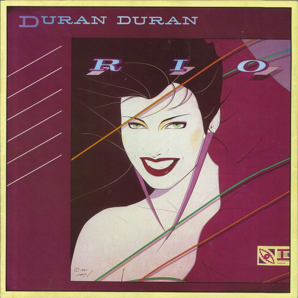 Duran Duran Rio + Ticket Stub UK tour programme