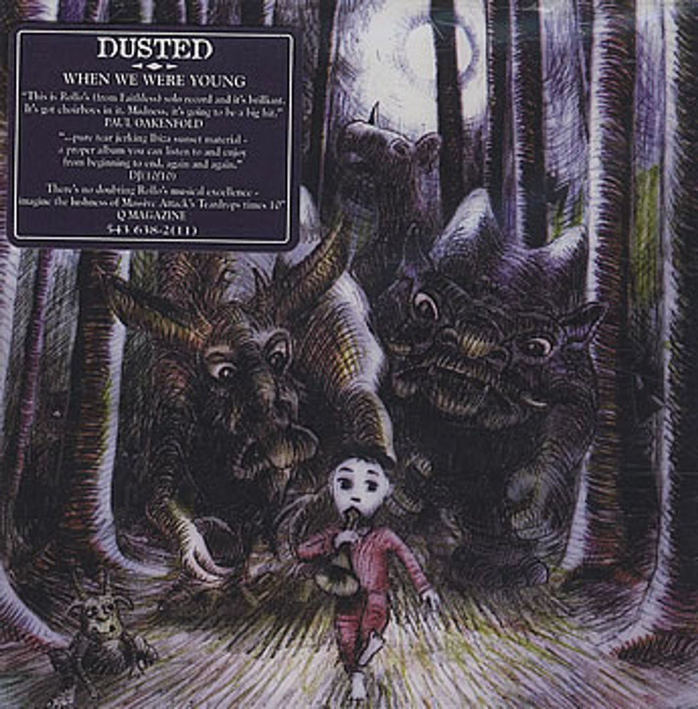 Dusted When We Were Young UK CD album (CDLP) 5436382