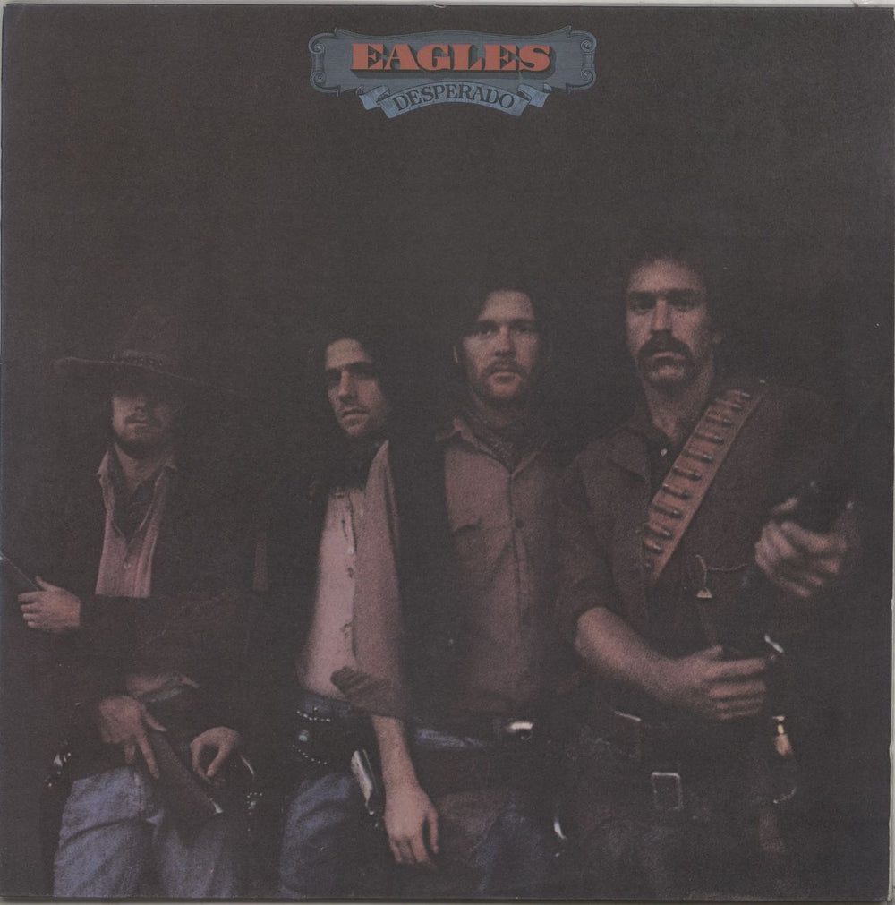 Eagles Desperado - 2nd UK vinyl LP album (LP record) K53008