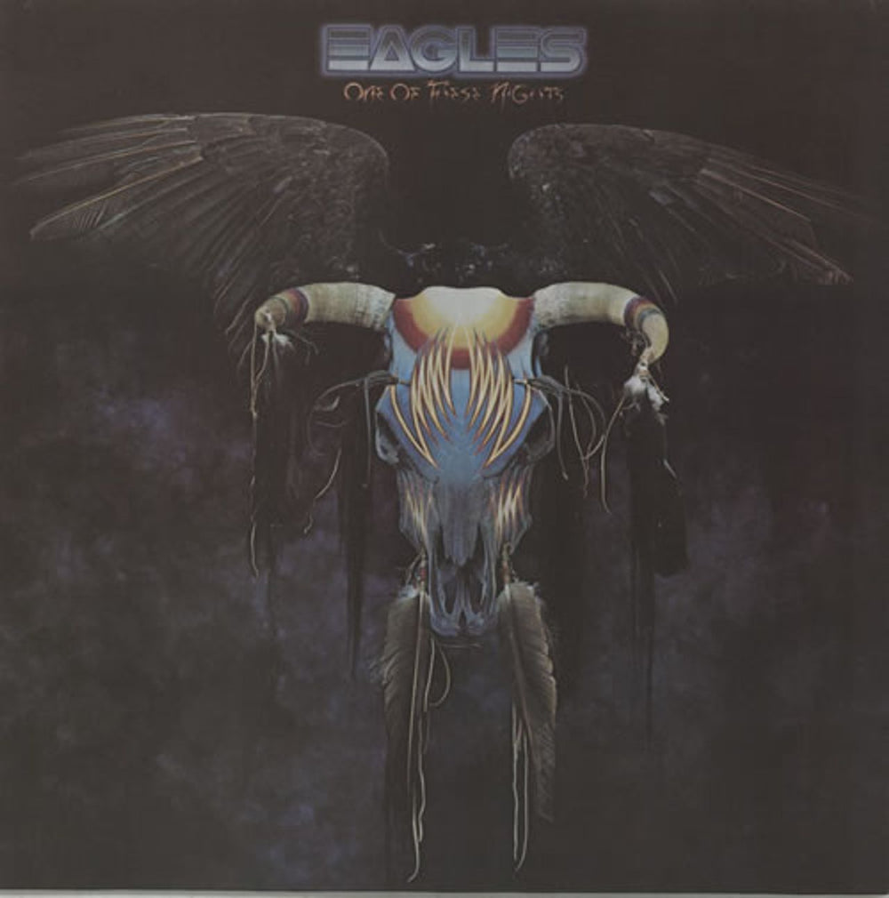 Eagles One Of These Nights - 2nd UK vinyl LP album (LP record) K53014