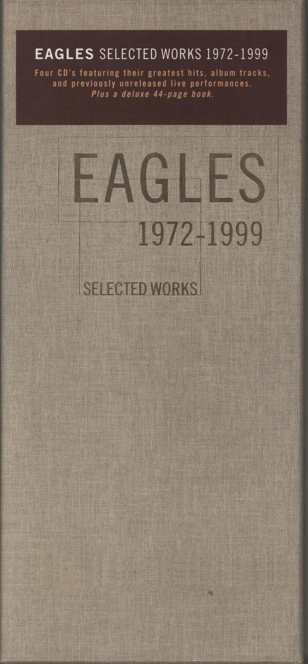 Eagles Selected Works 1972-1999 German box set 7599625755