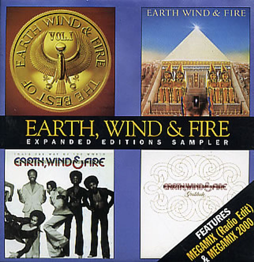 Earth Wind & Fire Expanded Editions Sampler US Promo CD album (CDLP) CSK-42237