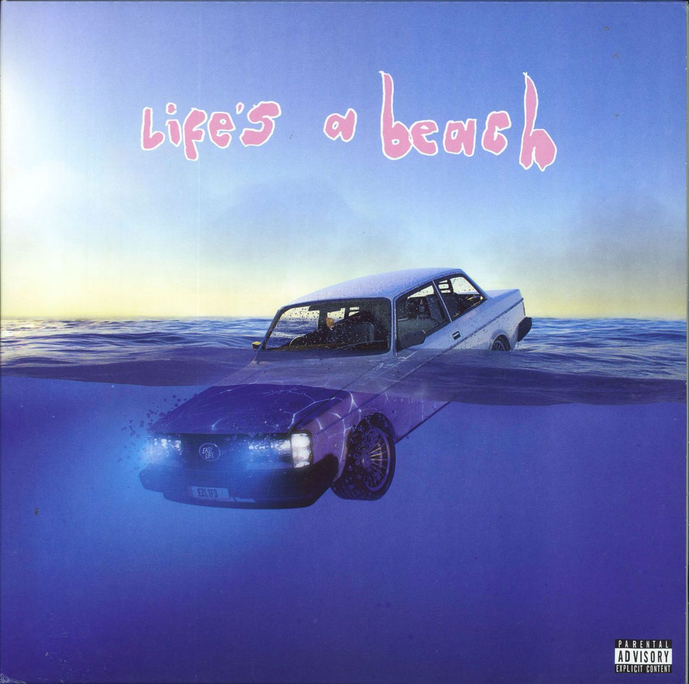 Easy Life Life's A Beach - Red Vinyl UK vinyl LP album (LP record) 3564083