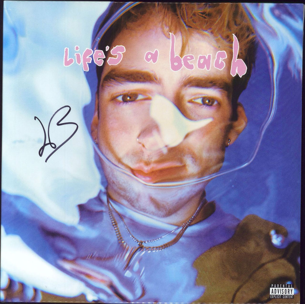 Easy Life Life's A Beach - Transparent Yellow - Autographed - Sealed UK vinyl LP album (LP record) 3564097