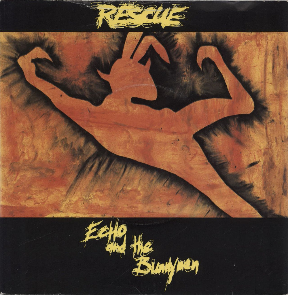 Echo & The Bunnymen Rescue - 1st UK 7" vinyl single (7 inch record / 45) KOW1